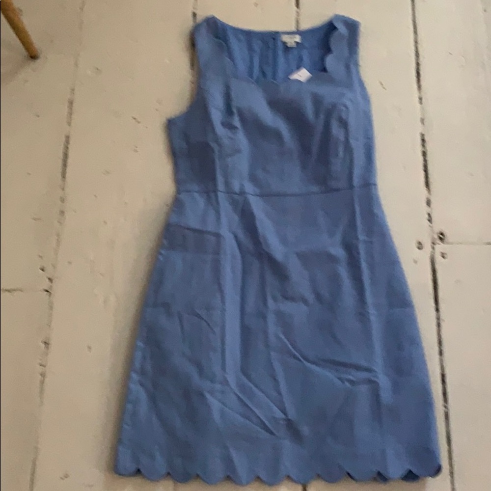 Blue dress